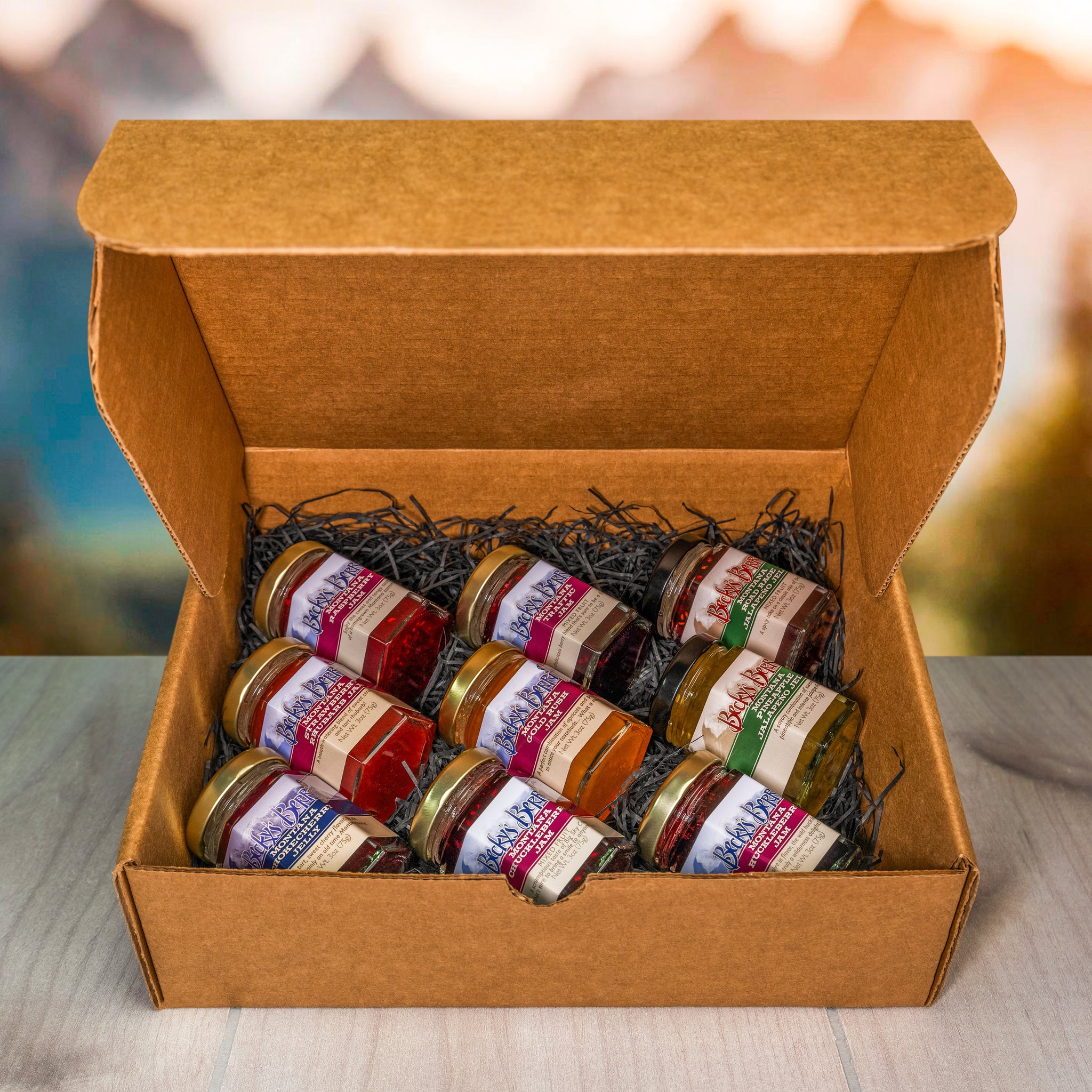 Sweet & Savory Sampler Gift Boxes – Becky's Berries Jams & Jellies