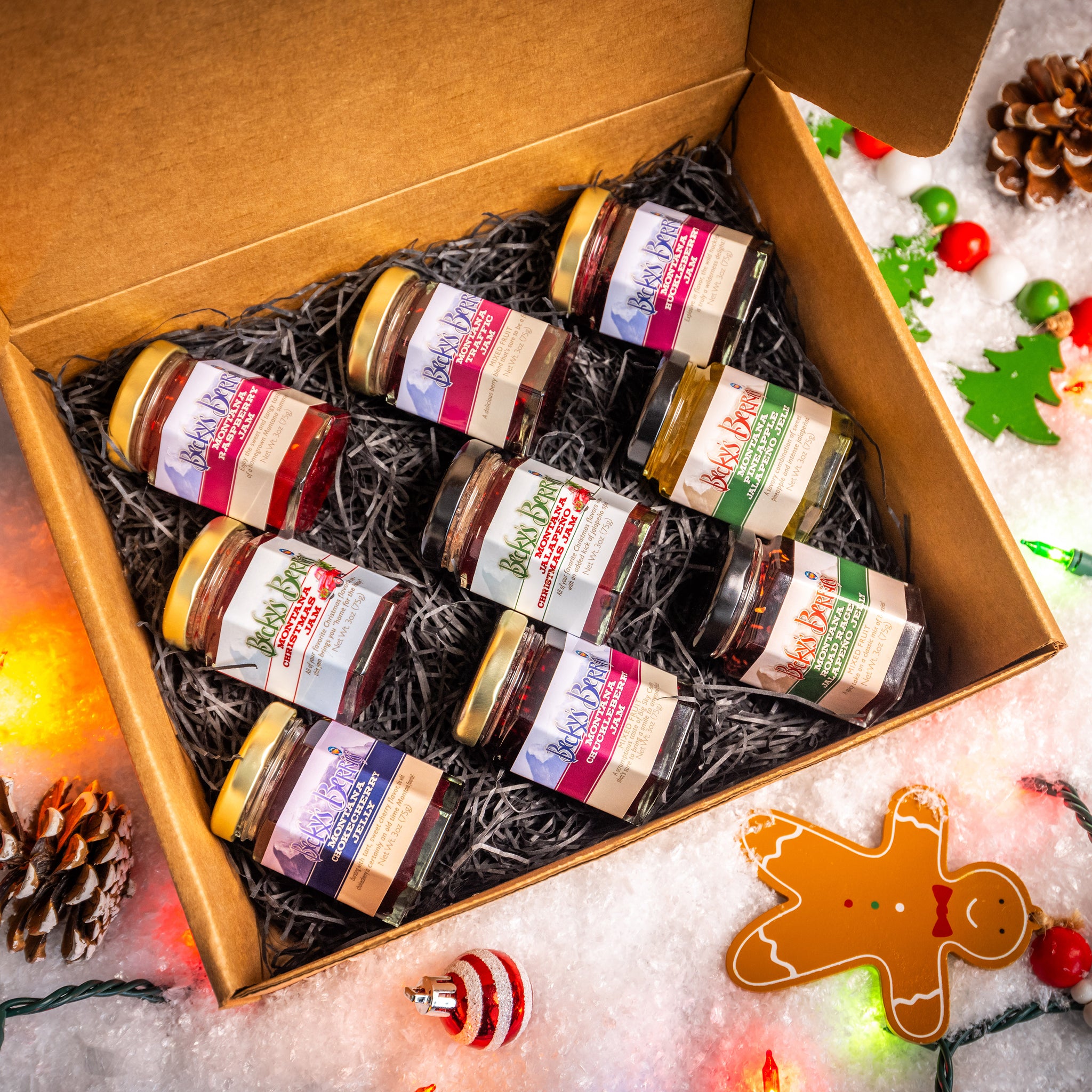 Sweet & Savory Sampler Gift Boxes – Becky's Berries Jams & Jellies