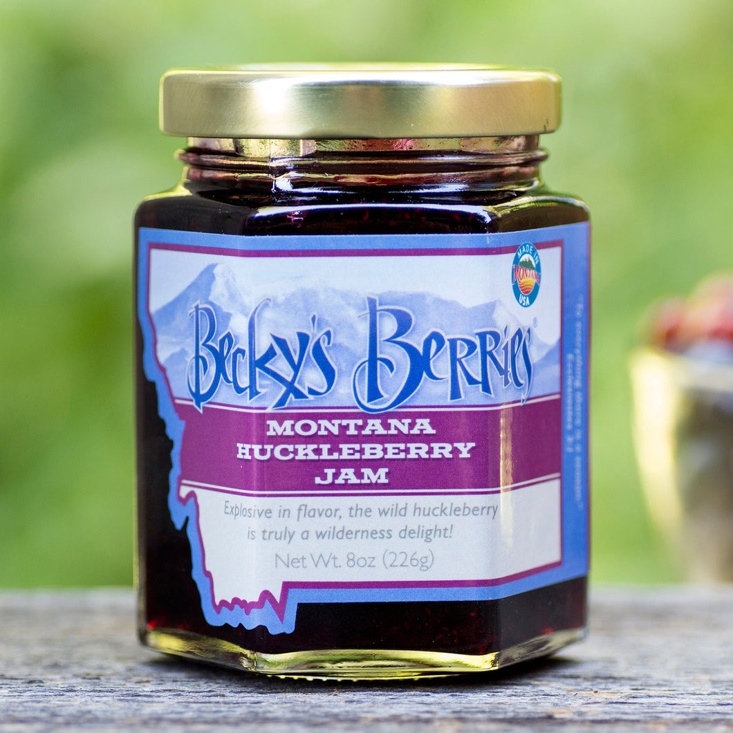 Montana Wild Huckleberry Jam Gift Box Add-On
